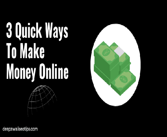 3 Steps to Online Money Making