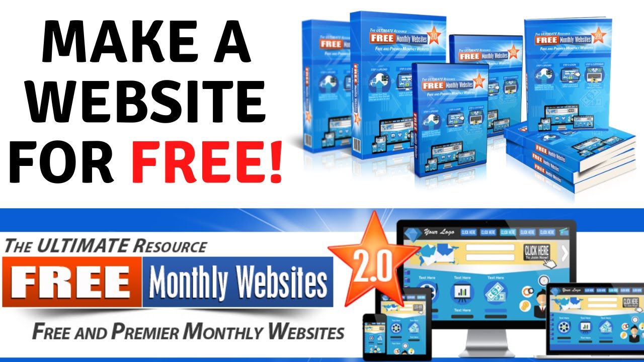 Free Monthly Websites 2.0 pricing